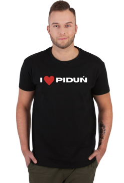 I love Piduń - t-shirt męski