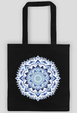 Mandala- niebieska
