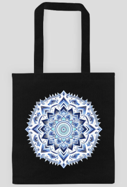 Mandala- niebieska