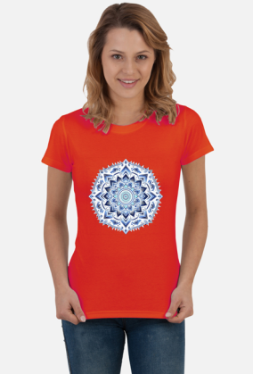 Mandala - niebieska