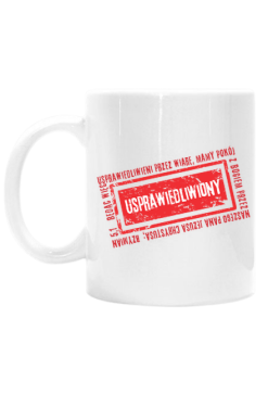 Usprawiedliwiony. Kubek chrześcijański dla niego
