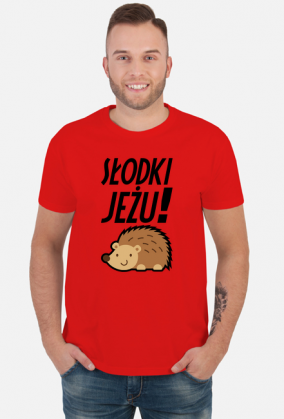 Słodki jeżu (koszulka męska) cg