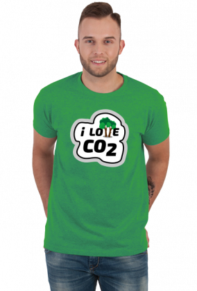 i Love CO2 (koszulka męska)