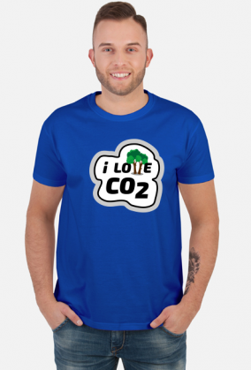 i Love CO2 (koszulka męska)