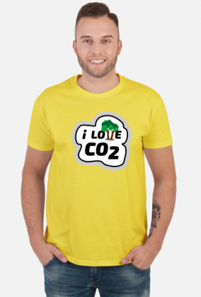 i Love CO2 (koszulka męska)