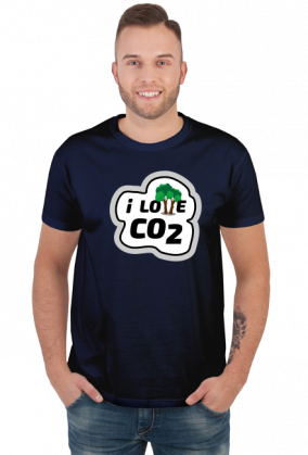 i Love CO2 (koszulka męska)