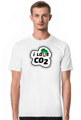 i Love CO2 (koszulka męska)