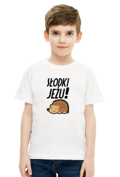 Słodki jeżu (koszulka chłopięca) cg