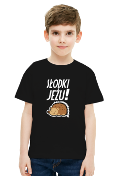 Słodki jeżu (koszulka chłopięca) jg