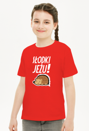 Słodki jeżu (koszulka dziewczęca) jg