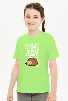Słodki jeżu (koszulka dziewczęca) jg
