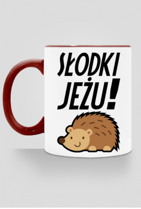 Słodki jeżu (kubek kolor) cg