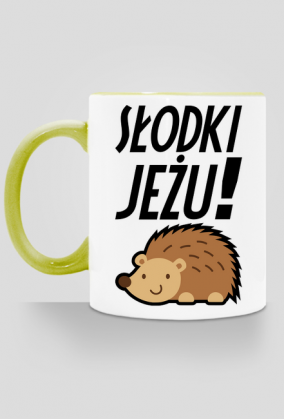 Słodki jeżu (kubek kolor) cg