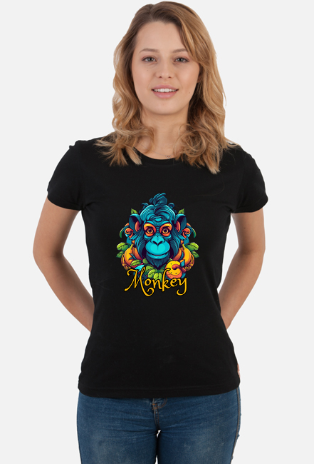 Bad Monkey - T-Shirt Damski