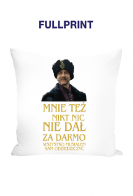 Mnie też nikt nic nie dał za darmo