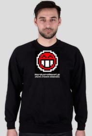 Redman: czarna bluza bez kaptura