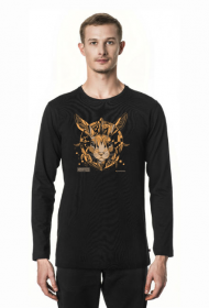 Męski long sleeve * Zwinny jak ZAJĄC? - Idealny prezent! Bo życie jest jak pole minowe, ale Ty wciąż radośnie machasz ogonem. Polski dizajn.