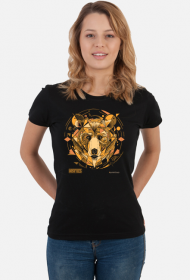 Damski t-shirt * Twój wewnętrzny NIEDŹWIEDŹ - idealny prezent: miś, który umie pokazać pazury. Polski design.