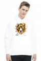 Męska bluza z kapturem * Twój wewnętrzny NIEDŹWIEDŹ - idealny prezent: miś, który umie pokazać pazury. Polski design.