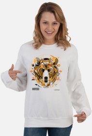 Damska bluza * Twój wewnętrzny NIEDŹWIEDŹ - idealny prezent: miś, który umie pokazać pazury. Polski design.