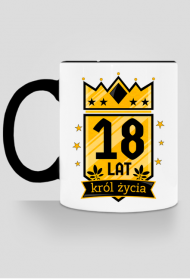 Król Życia - kubek na 18 urodziny