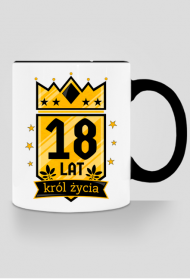 Król Życia - kubek na 18 urodziny