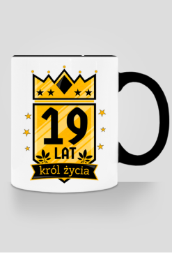 Król Życia - kubek na 19 urodziny