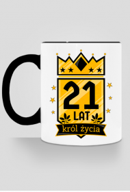 Król Życia - kubek na 21 urodziny