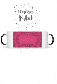 Kubek z magicznym nadrukiem Jesteś Super Blondynką!