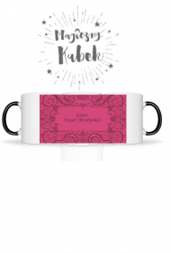 Kubek z magicznym nadrukiem Jesteś Super Blondynką!