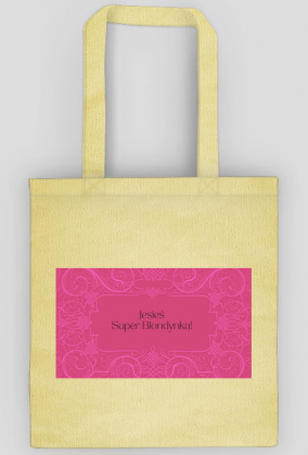 Torba bawełniana eko Jesteś Super Blondynką!
