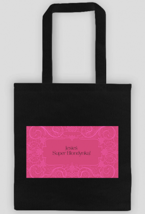 Torba bawełniana eko Jesteś Super Blondynką!