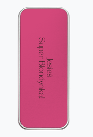 Metalowy piórnik pudełko Jesteś Super Blondynką!