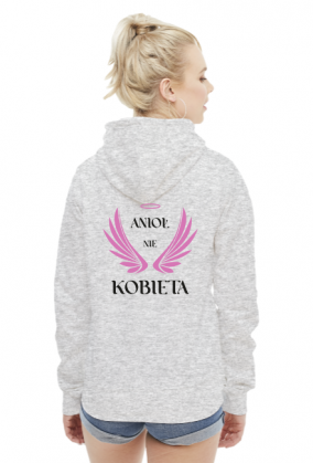Bluza damska - Anioł nie kobieta