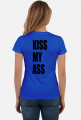 KISS MY ASS (koszulka damska) cg