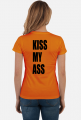 KISS MY ASS (koszulka damska) cg