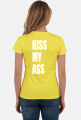 KISS MY ASS (koszulka damska) jg