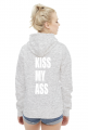 KISS MY ASS (bluza damska kaptur) jg