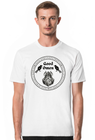 Good Omen - Kruki Odyna, Hugin i Munin - Biała