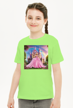T-shirt dziecięcy z lalką Barbi