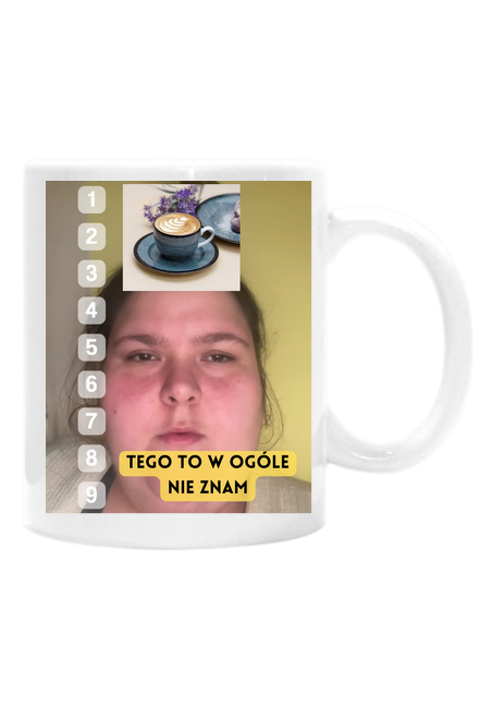 Tego to w ogóle nie znam Kawa Biały Kubek