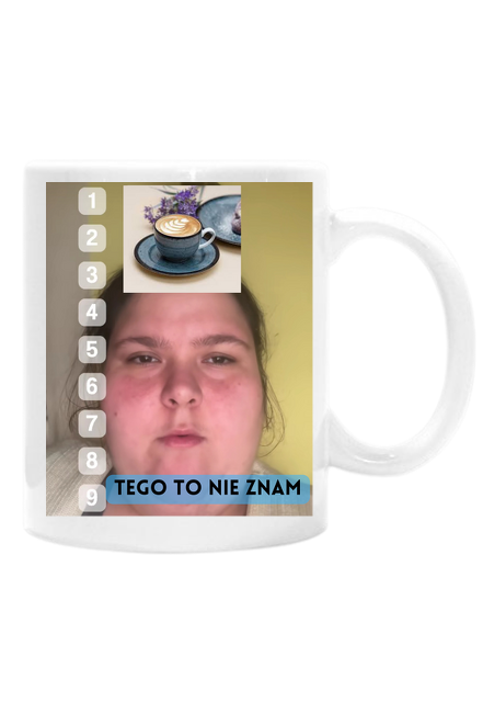 Tego to nie znam Biały Kubek