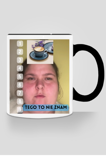 Tego to nie znam Kubek kolorowy