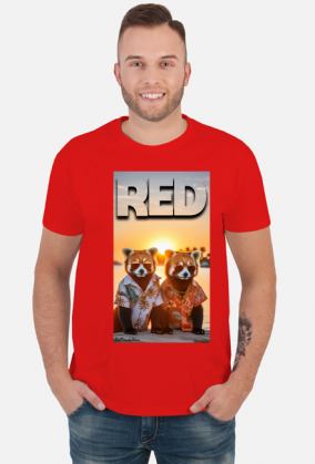 Red Panda Miami T-Shirt 2024