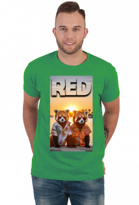 Red Panda Miami T-Shirt 2024