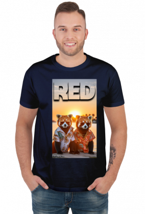 Red Panda Miami T-Shirt 2024