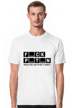 koszulka F*ck P*tin