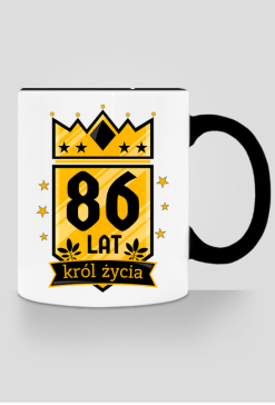 Król Życia - kubek na 86 urodziny