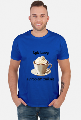 Koszulka na problemy kawa