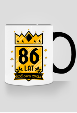 Królowa Życia - kubek na 86 urodziny